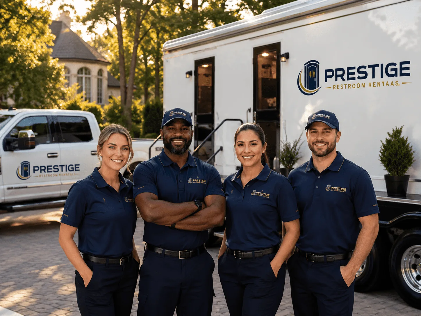 Trusted Luxury Portable Restrooms company in New Lothrop, MI